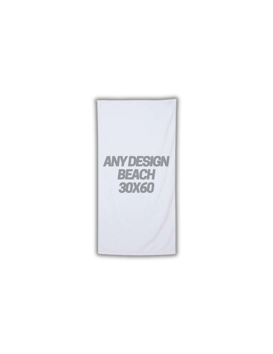 Custom Beach Rag 30x60