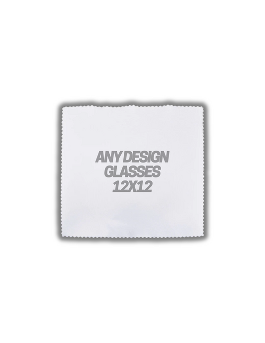 Custom Glasses Rag 12x12